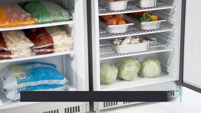 Polar Stainless Steel Under Counter Fridge & Freezer (CD080 & CD081) смотреть онлайн