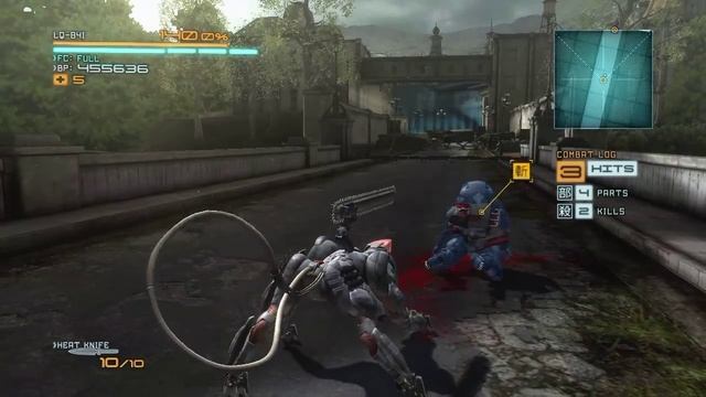 Metal Gear Rising - BladeWolf DLC: All Fights with S Rank (Revengeance) смотреть онлайн