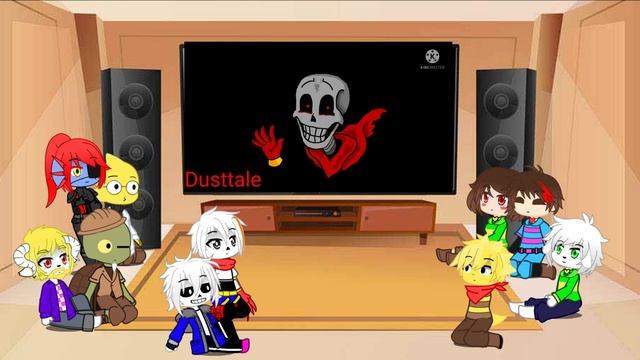 Undertale reacts to Papyrus AUs themes смотреть онлайн