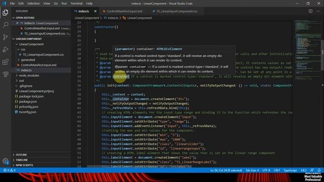 PCF Tutorial for Beginners Episode 7: PCF Index.ts file смотреть онлайн