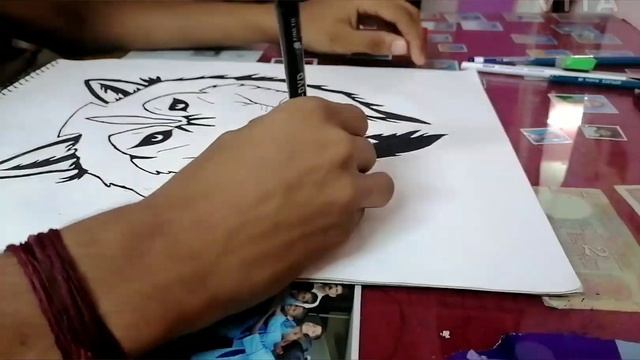 Wolf Sketch| Tattoo Style| Draw With Me смотреть онлайн