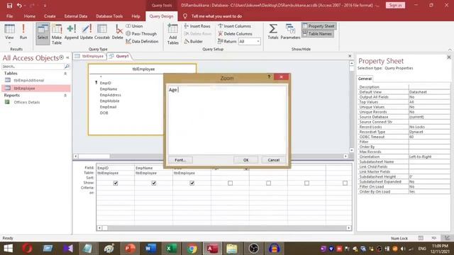 MS Access datediff function | How to calculate age using ms access смотреть онлайн