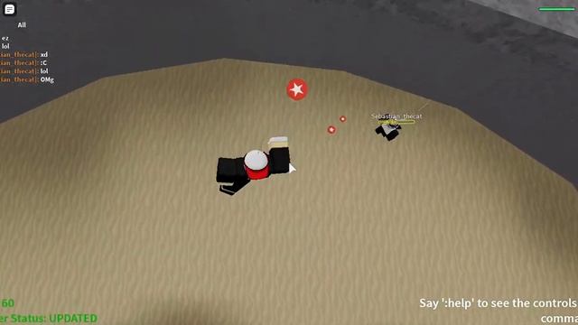 1v1 Sebastian_theFURRY Ragdoll system test (ROBLOX) смотреть онлайн
