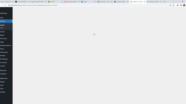 How to Edit Header & Footer at Waretech WordPress Theme смотреть онлайн