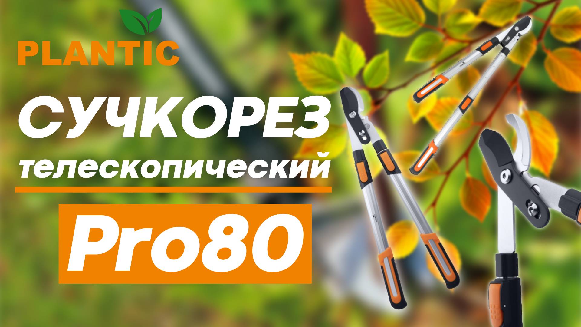Обзор телескопического сучкореза PLANTIC Pro80 смотреть онлайн