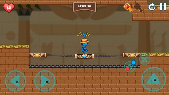 Stick Red Blue Mystery Quest Walkthrough смотреть онлайн