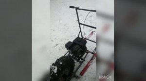 Собрал самодельные Мото Сани.