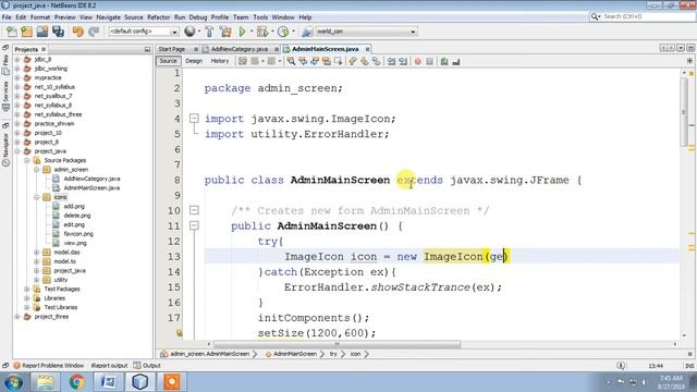 Set Application Icon to JFrame смотреть онлайн