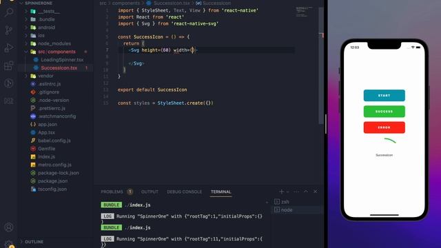Loading Spinner | React Native | Reanimated | SVG | CeylonIQApps смотреть онлайн