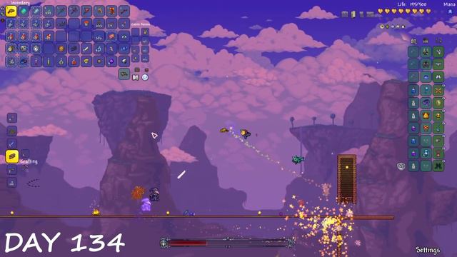 I Spent 200 Days In Terraria MASTER Mode and Here's What Happened смотреть онлайн