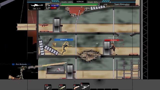 ALIEN VS HUMAN | RAZE 1 (Flash Game) Human Campaign смотреть онлайн