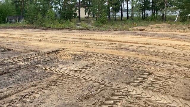 Подготовка к строительству. Ровняю участок. смотреть онлайн