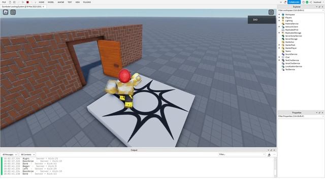 Door Kick System [Roblox Studio] смотреть онлайн