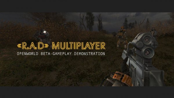 Played online open-world experience with our English-testers on «R.A.D» Multiplayer Beta-Server