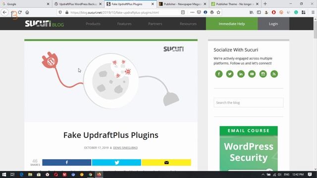 Fake UpdraftPlus Backup | Plugins WordPress Site Hacked! ? смотреть онлайн