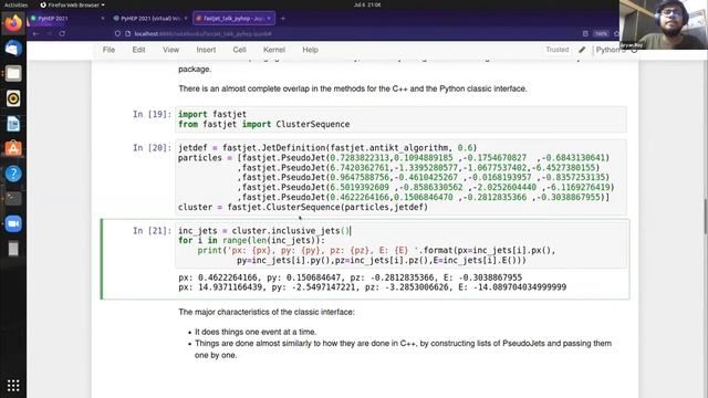 PyHEP 2021: Fastjet: Vectorizing Jet Finding смотреть онлайн