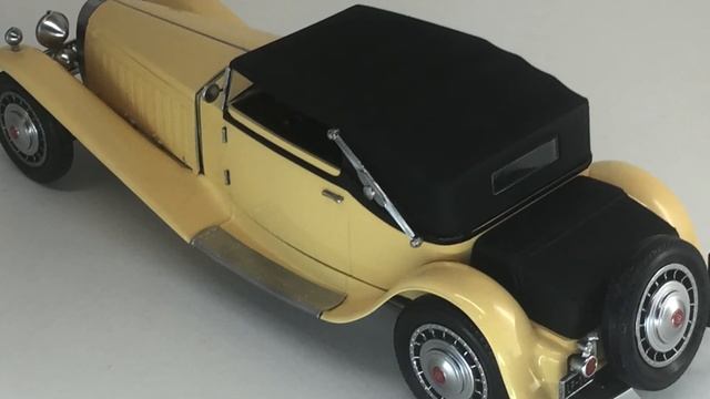 Finished work : Revell 1/24 1931 Bugatti Royale Victoria смотреть онлайн