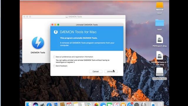 Uninstall DAEMON Tools For Mac 5 (Sierra)