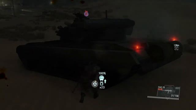 Как легко угнать танк в MGS5-FP смотреть онлайн