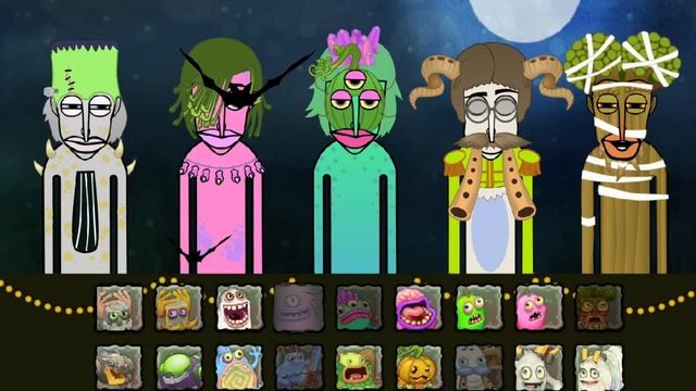 CREEPY MonsterBox PLANT ISLAND | MSM in Incredibox смотреть онлайн