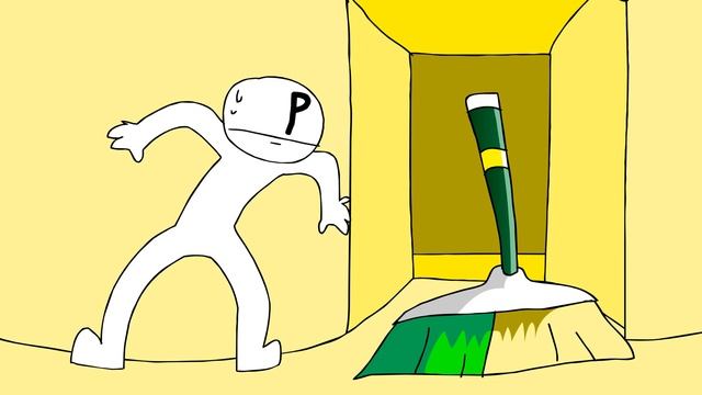 SWEEPING TIME - Baldi's Basics animation смотреть онлайн