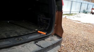 Форд Куга 2. Замена и улучшение освещения багажника, сетка в багажник...