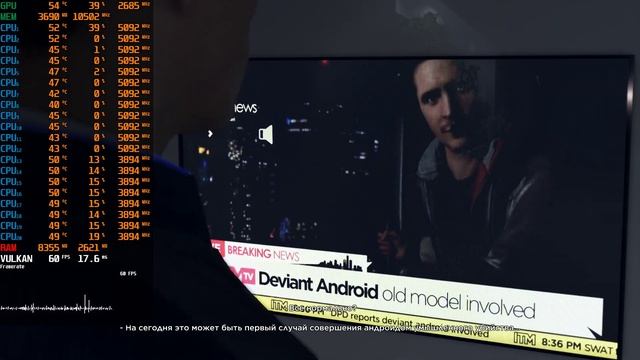 RTX 4070 Ti + i5-13600KF ➤ Detroit: Become Human (Demo) ➤ Ultra settings ➤ 2160p смотреть онлайн