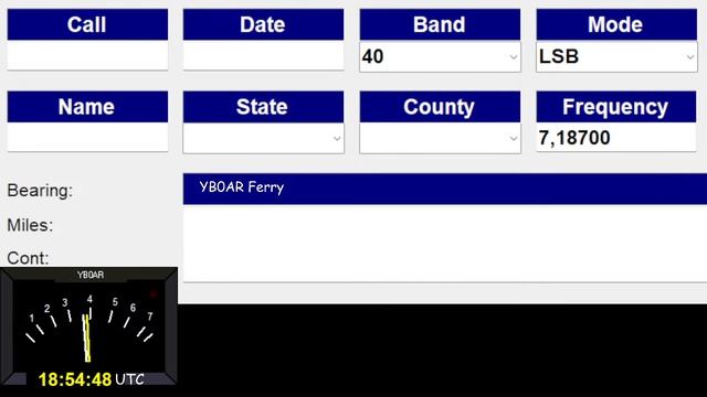 YB0AR Ferry CQ AFRICA & EUROPE on 40m смотреть онлайн