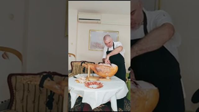 Как резать хамон