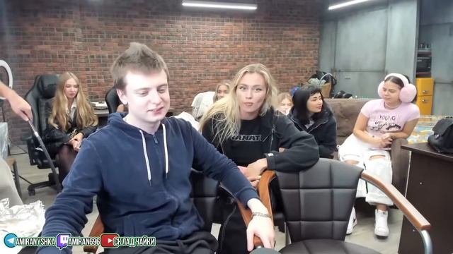 Меллстрой и Маш Милаш встретились на стриме у Амирана смотреть онлайн