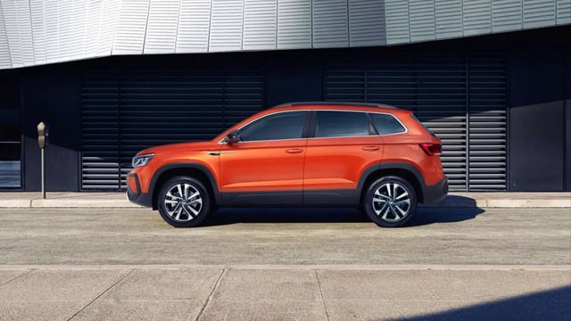 Volkswagen представил новый кроссовер Volkswagen Taos для России