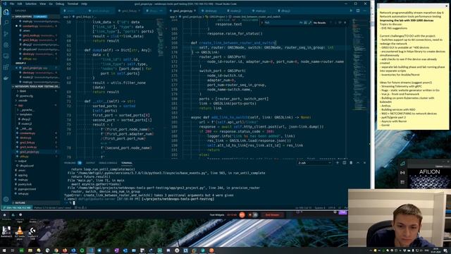 Improving GNS3 lab with 500 routers [stream marathon day 6] смотреть онлайн