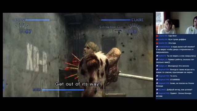 Кооп в Resident Evil: The Darkside Chronicles смотреть онлайн