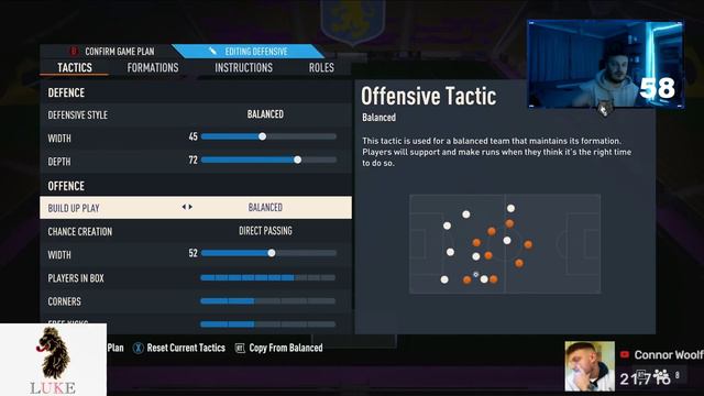 The BEST PRO 4222 CUSTOM TACTICS On FIFA 23 🔥💯