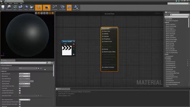 Ue4: advanced materials (Ep. 13 Panner Node - Animated Material) смотреть онлайн