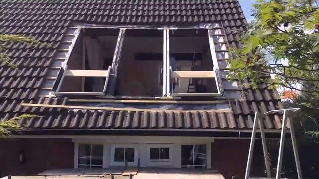 Installing Triple Velux Cabrio Balcony Windows смотреть онлайн
