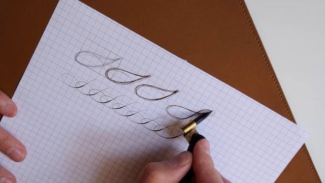 Штамб прописных букв спенсериан (Spencerian capital stem) смотреть онлайн