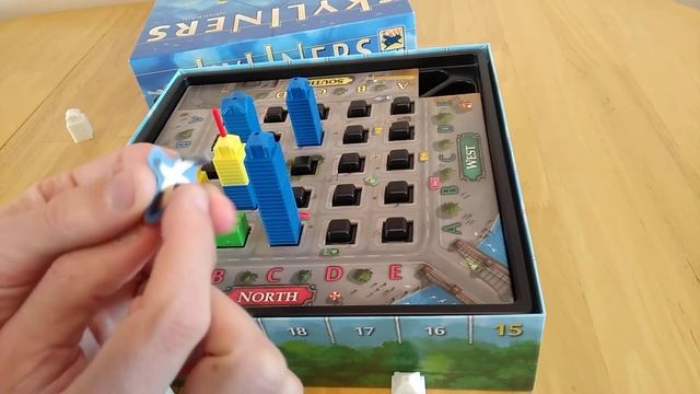 Skyliners board game - how to setup, play and review * Amass Games * смотреть онлайн