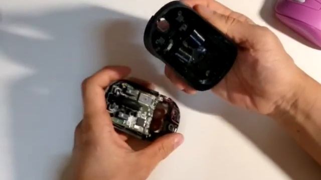Computer Wireless Optical Mouse Disassembly