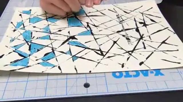 Let's Make Mondrian Abstract Drawings Together ! смотреть онлайн