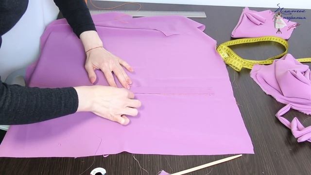 Как вшить кулиску? часть 2 сборка блузы смотреть онлайн