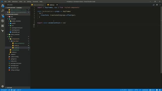 Create Charts Library with React #5: Barchart Layout смотреть онлайн