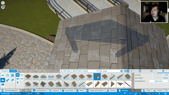 ROMMELEN IN FOREST LAKE - PLANET COASTER смотреть онлайн