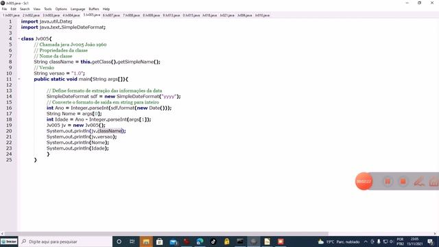 Java - Jv005 - Instanciando a classe e acessando propriedades смотреть онлайн