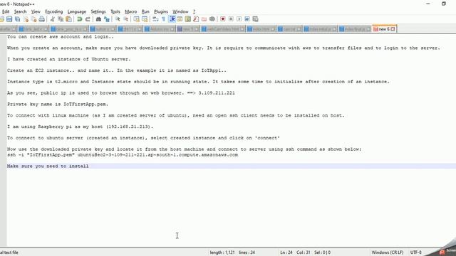 IOT cloud exercise - AWS webapp Ec2 instance смотреть онлайн