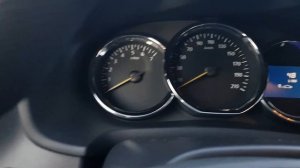 Renault Logan 2 - Активация подсветки приборной панели