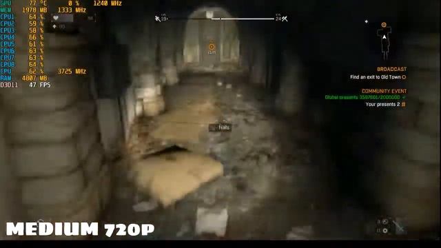 Dying Light - Benchmark AMD Ryzen 5 2400G смотреть онлайн