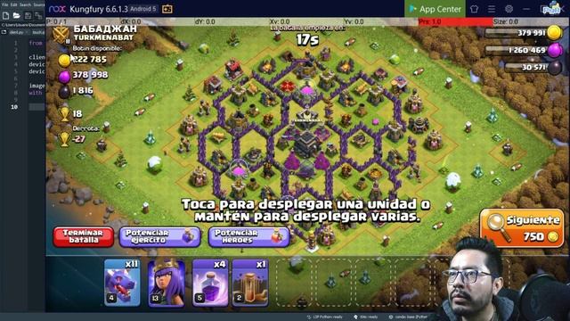 Automatización de Juegos de Android con Python, Anaconda, Spyder, ADB, OpenCV, Tesseract, Nox , CoC смотреть онлайн