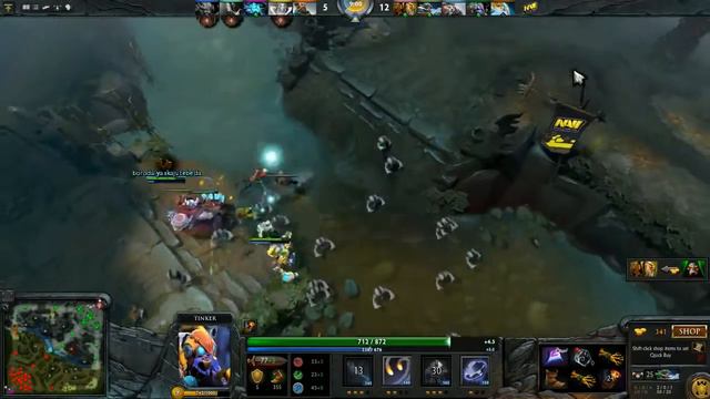 Dendi Tinker in Dota 2 Денди играет на Tinker mp4 7 смотреть онлайн