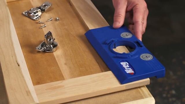 Кондуктор для врезания петель Kreg Concealed Hinge Jig смотреть онлайн